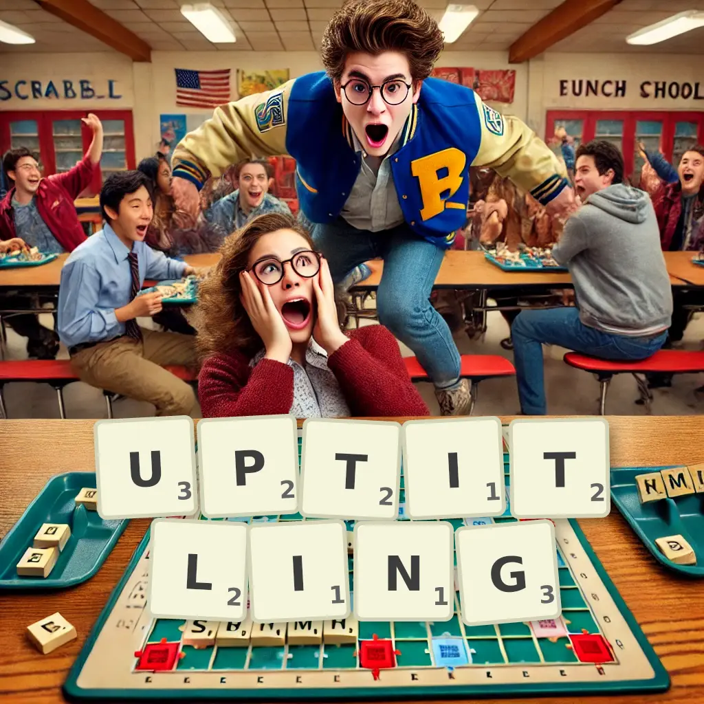 Words with letters UPTITLING