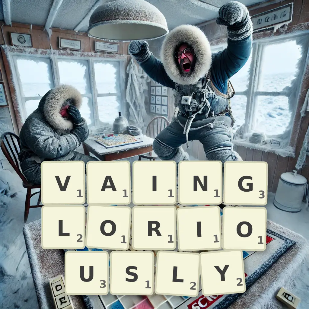 List of words with letters VAINGLORIOUSLY Words with letters VAINGLORIOUSLY