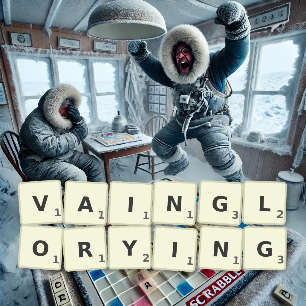 List of words with letters VAINGLORYING Words with letters VAINGLORYING
