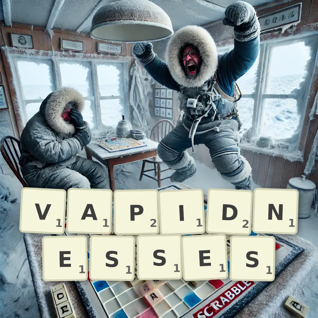 List of words with letters VAPIDNESSES Words with letters VAPIDNESSES