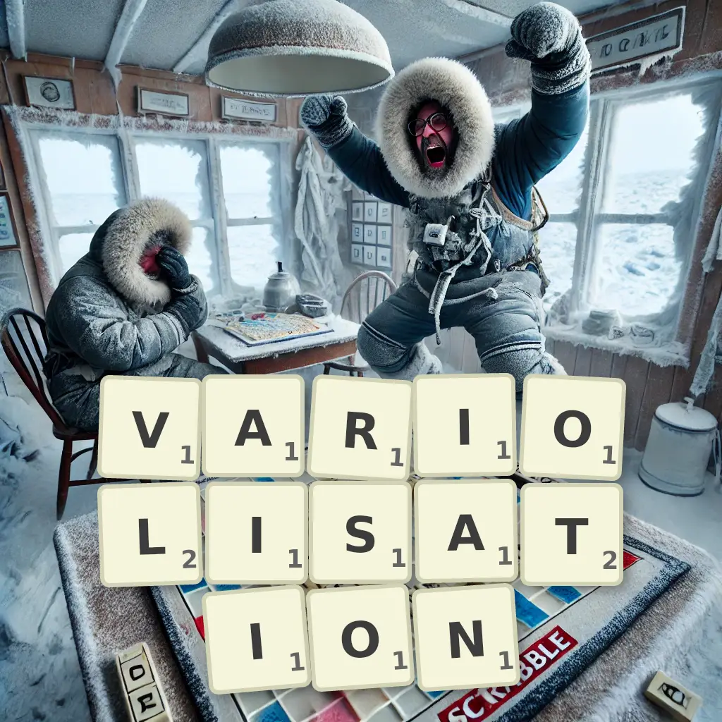 List of words with letters VARIOLISATION Words with letters VARIOLISATION