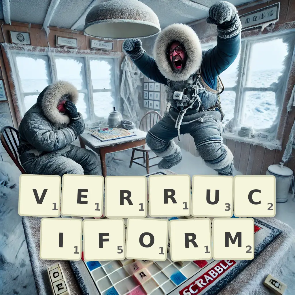 List of words with letters VERRUCIFORM Words with letters VERRUCIFORM