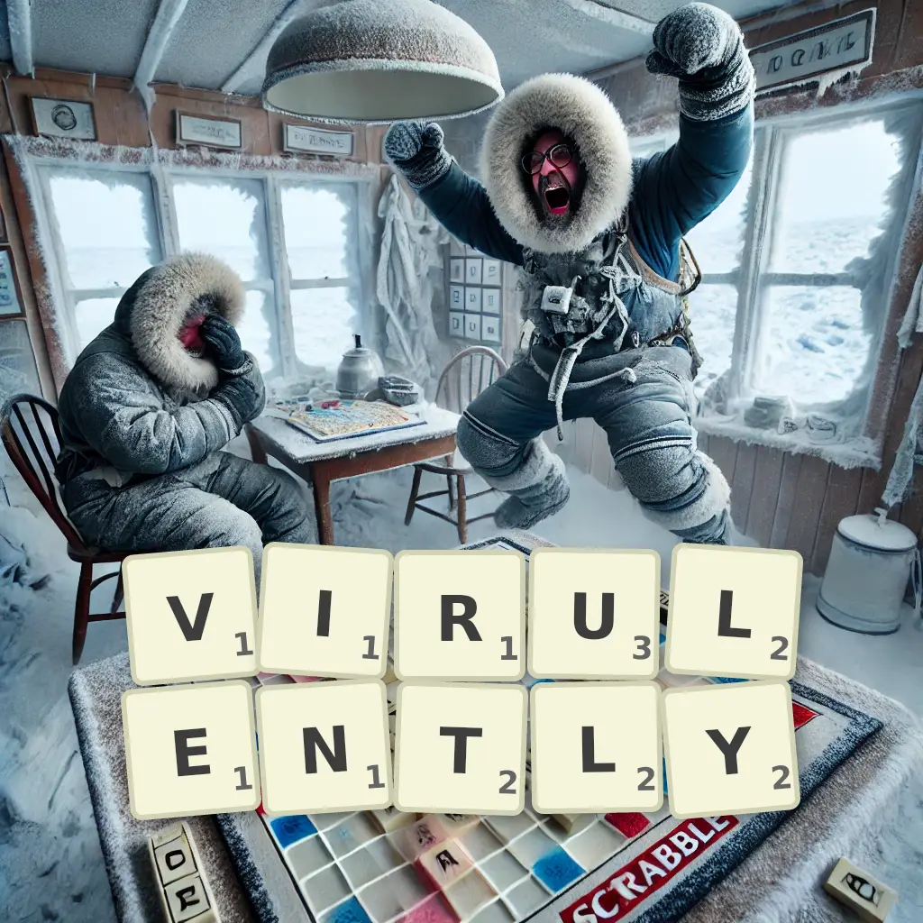 List of words with letters VIRULENTLY Words with letters VIRULENTLY