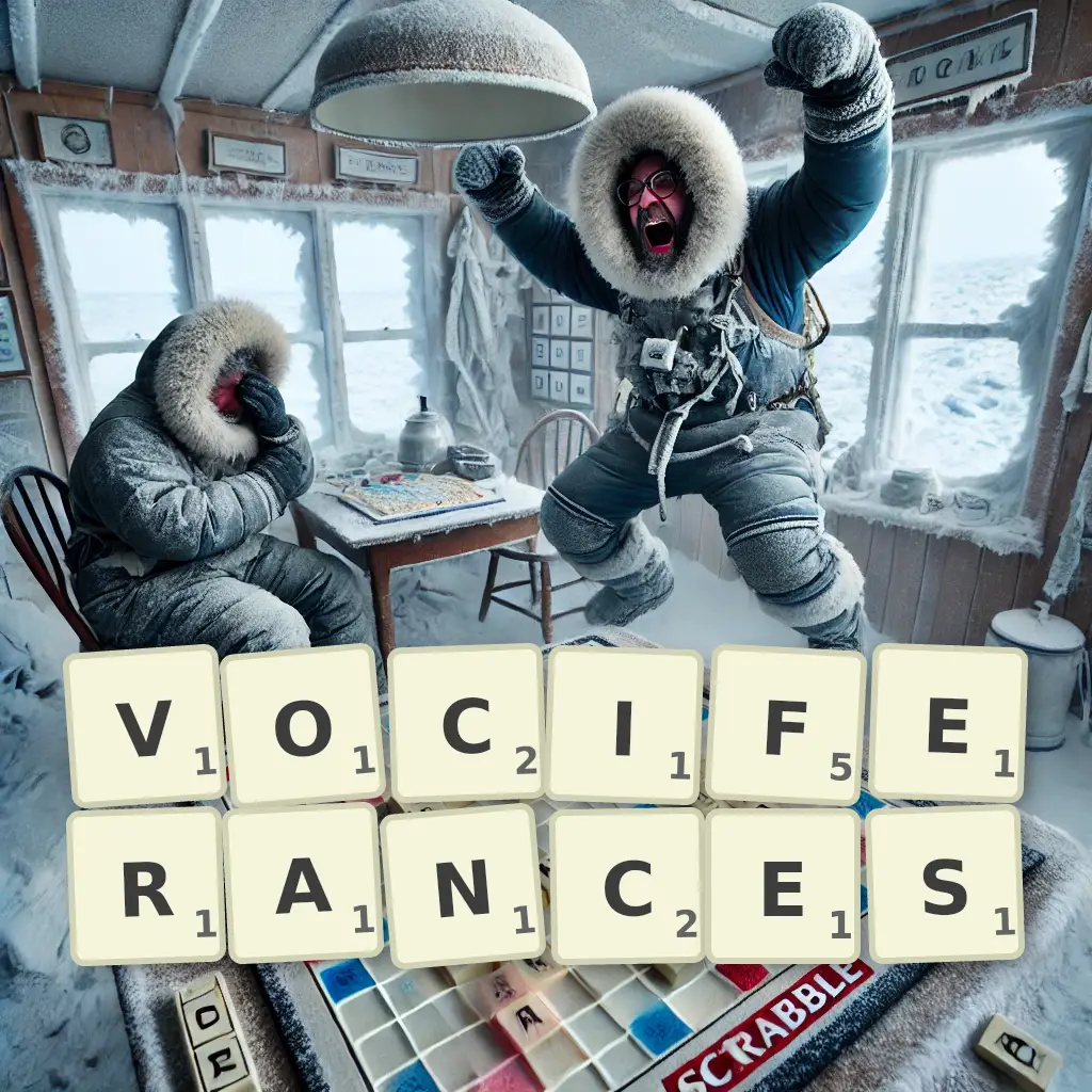 List of words with letters VOCIFERANCES Words with letters VOCIFERANCES