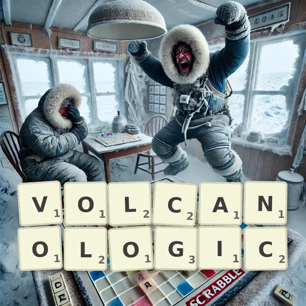 List of words with letters VOLCANOLOGIC Words with letters VOLCANOLOGIC