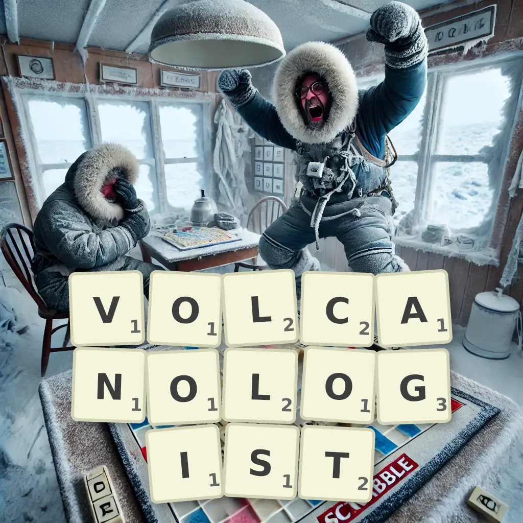 List of words with letters VOLCANOLOGIST Words with letters VOLCANOLOGIST