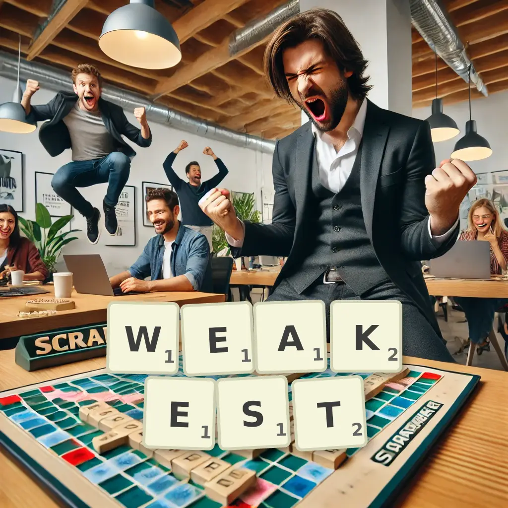 List of words with letters WEAKEST Words with letters WEAKEST