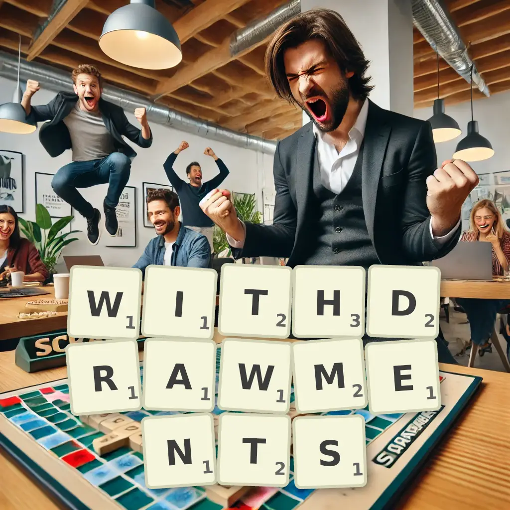 List of words with letters WITHDRAWMENTS Words with letters WITHDRAWMENTS