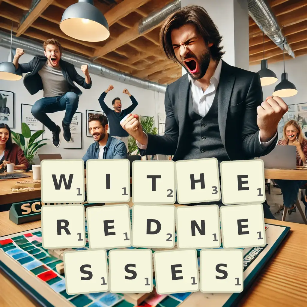 List of words with letters WITHEREDNESSES Words with letters WITHEREDNESSES