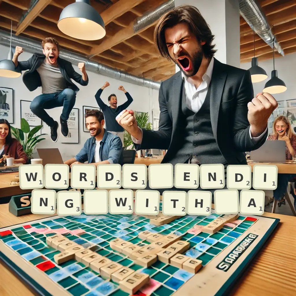 List of words ending with A Words ending with A