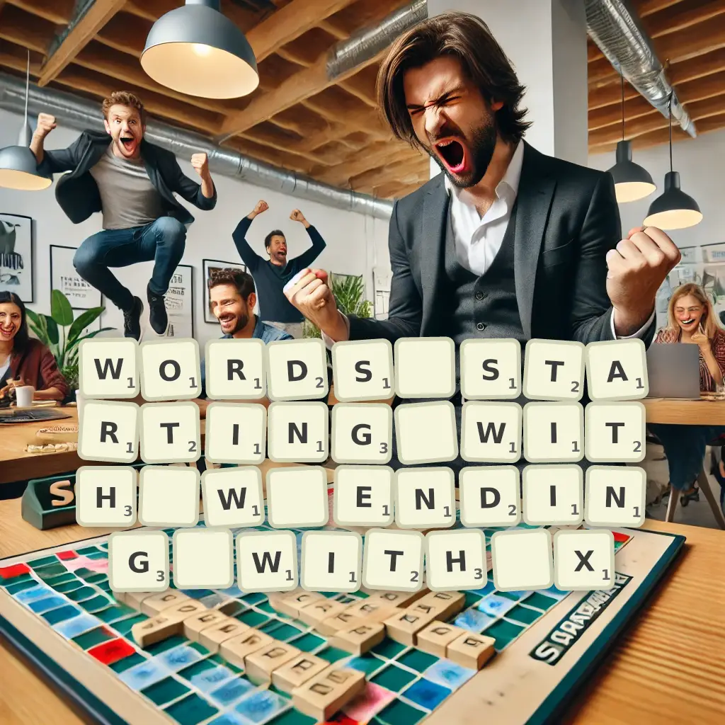 List of words starting with W, ending with X Words starting with W, ending with X