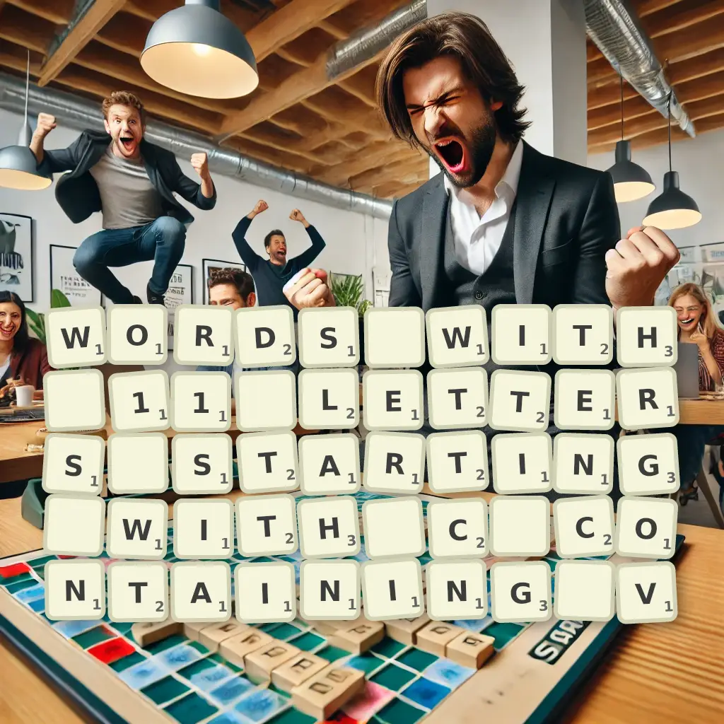 List of words with 11 letters, starting with C, containing V Words with 11 letters, starting with C, containing V