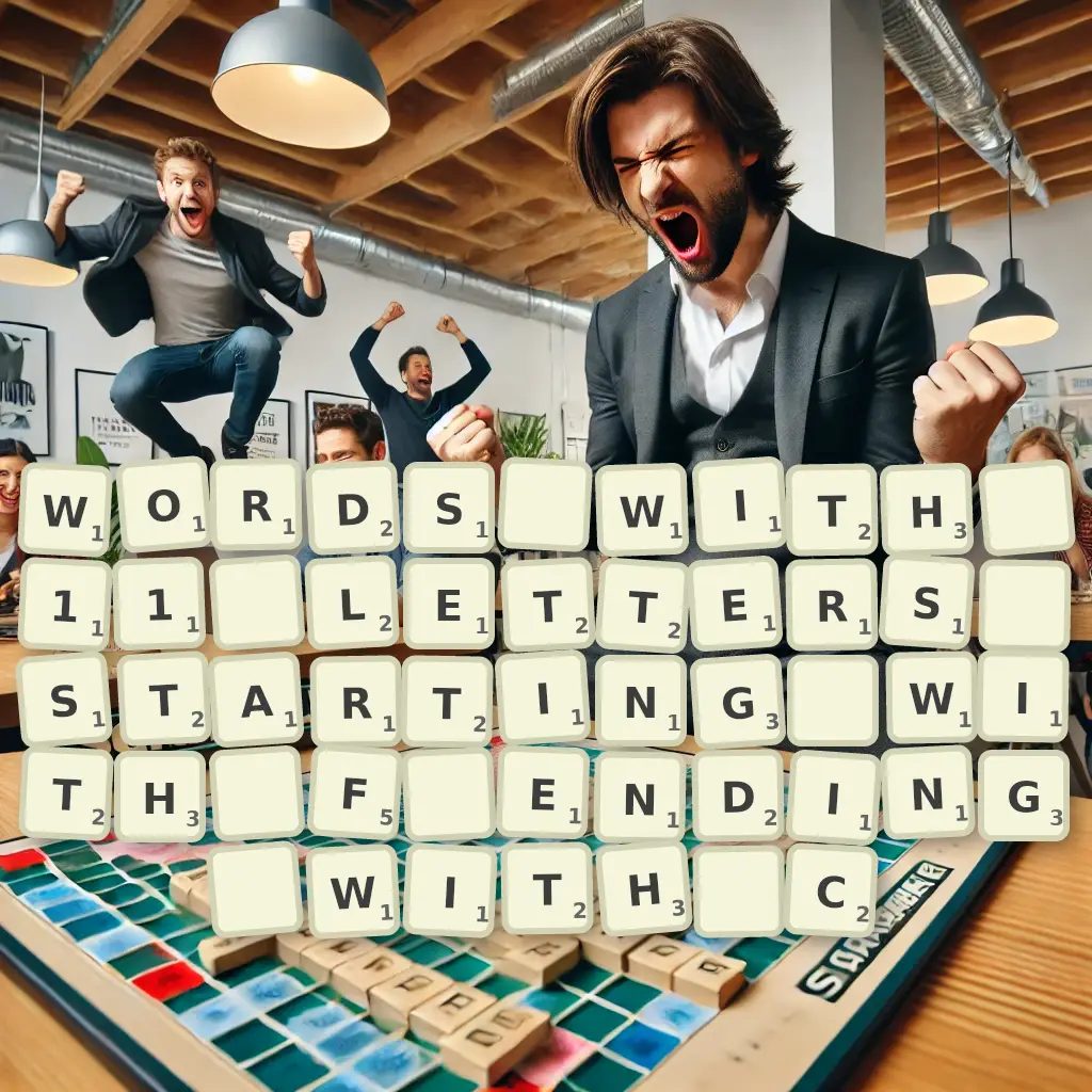 List of words with 11 letters, starting with F, ending with C Words with 11 letters, starting with F, ending with C
