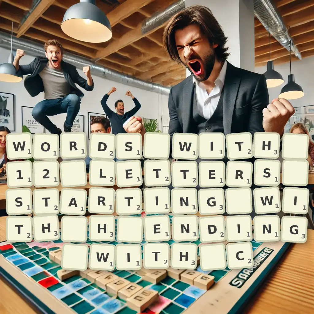 List of words with 12 letters, starting with H, ending with C Words with 12 letters, starting with H, ending with C