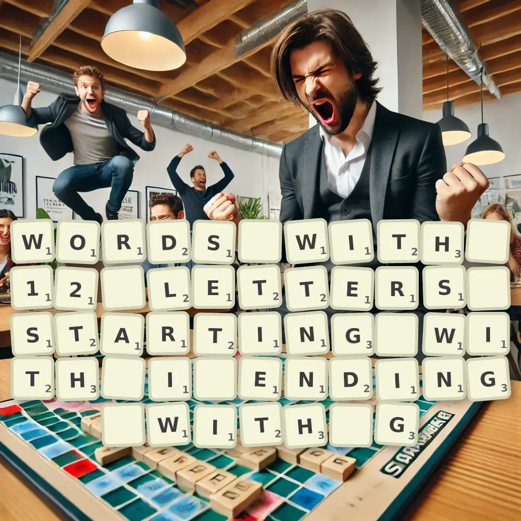 List of words with 12 letters, starting with I, ending with G Words with 12 letters, starting with I, ending with G