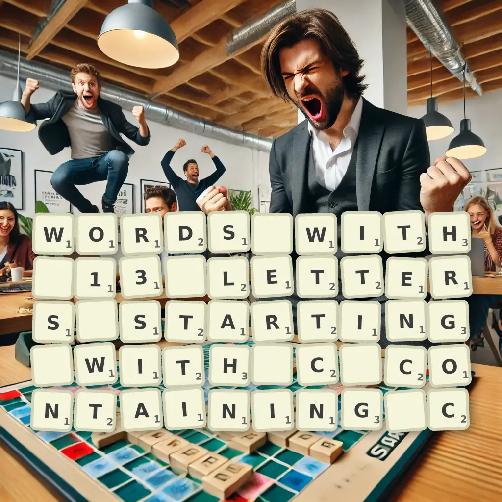List of words with 13 letters, starting with C, containing C Words with 13 letters, starting with C, containing C