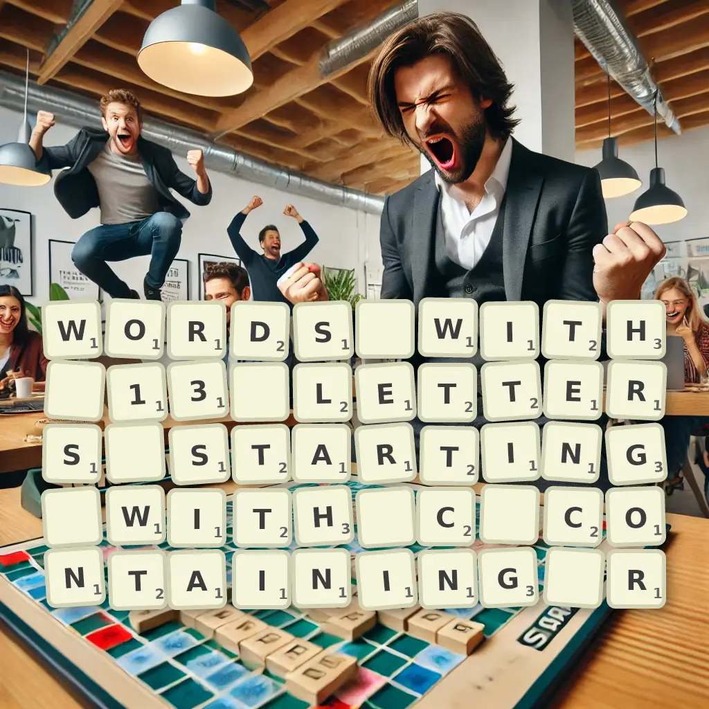 List of words with 13 letters, starting with C, containing R Words with 13 letters, starting with C, containing R