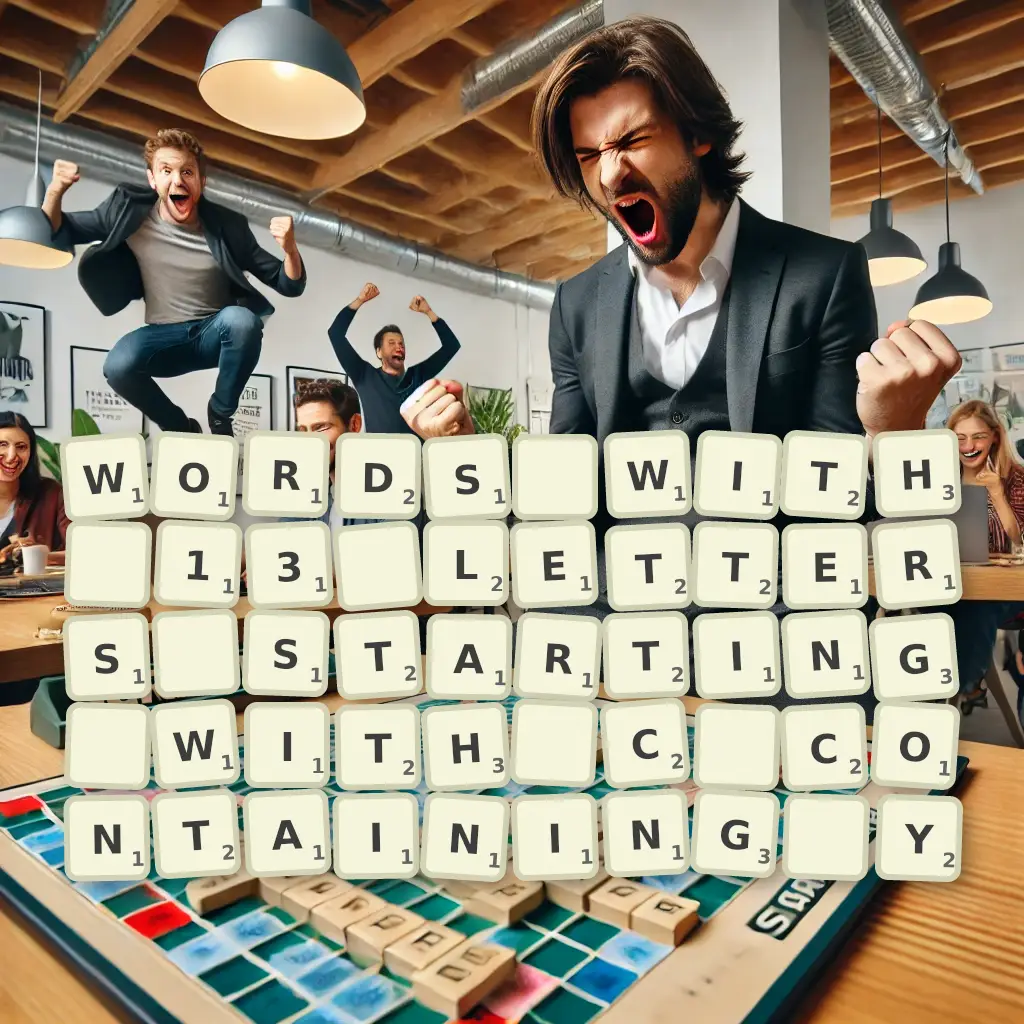 List of words with 13 letters, starting with C, containing Y Words with 13 letters, starting with C, containing Y