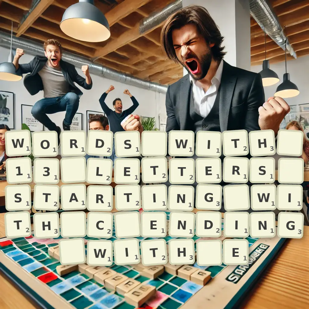 List of words with 13 letters, starting with C, ending with E Words with 13 letters, starting with C, ending with E