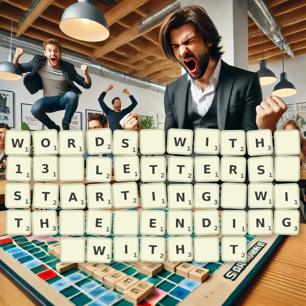 List of words with 13 letters, starting with E, ending with T Words with 13 letters, starting with E, ending with T