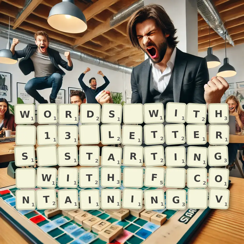 List of words with 13 letters, starting with F, containing V Words with 13 letters, starting with F, containing V