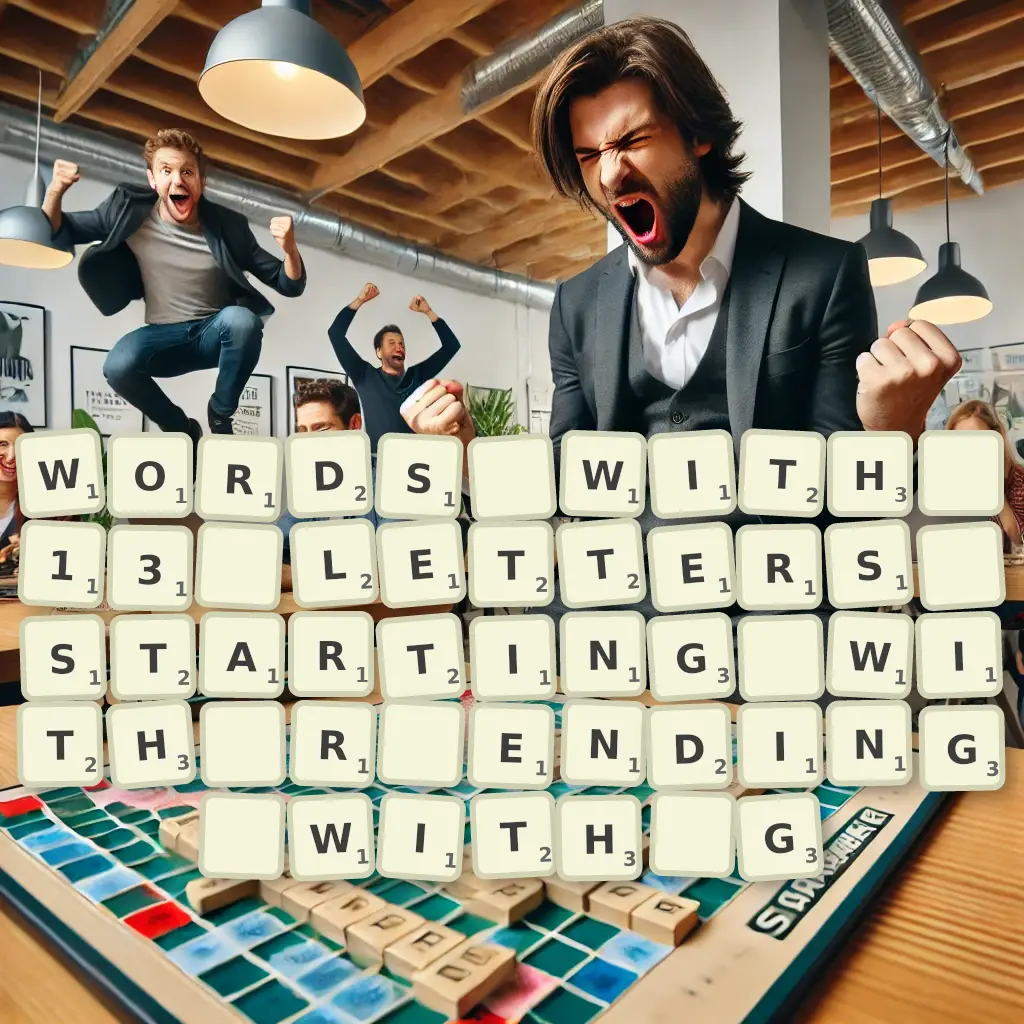 List of words with 13 letters, starting with R, ending with G Words with 13 letters, starting with R, ending with G