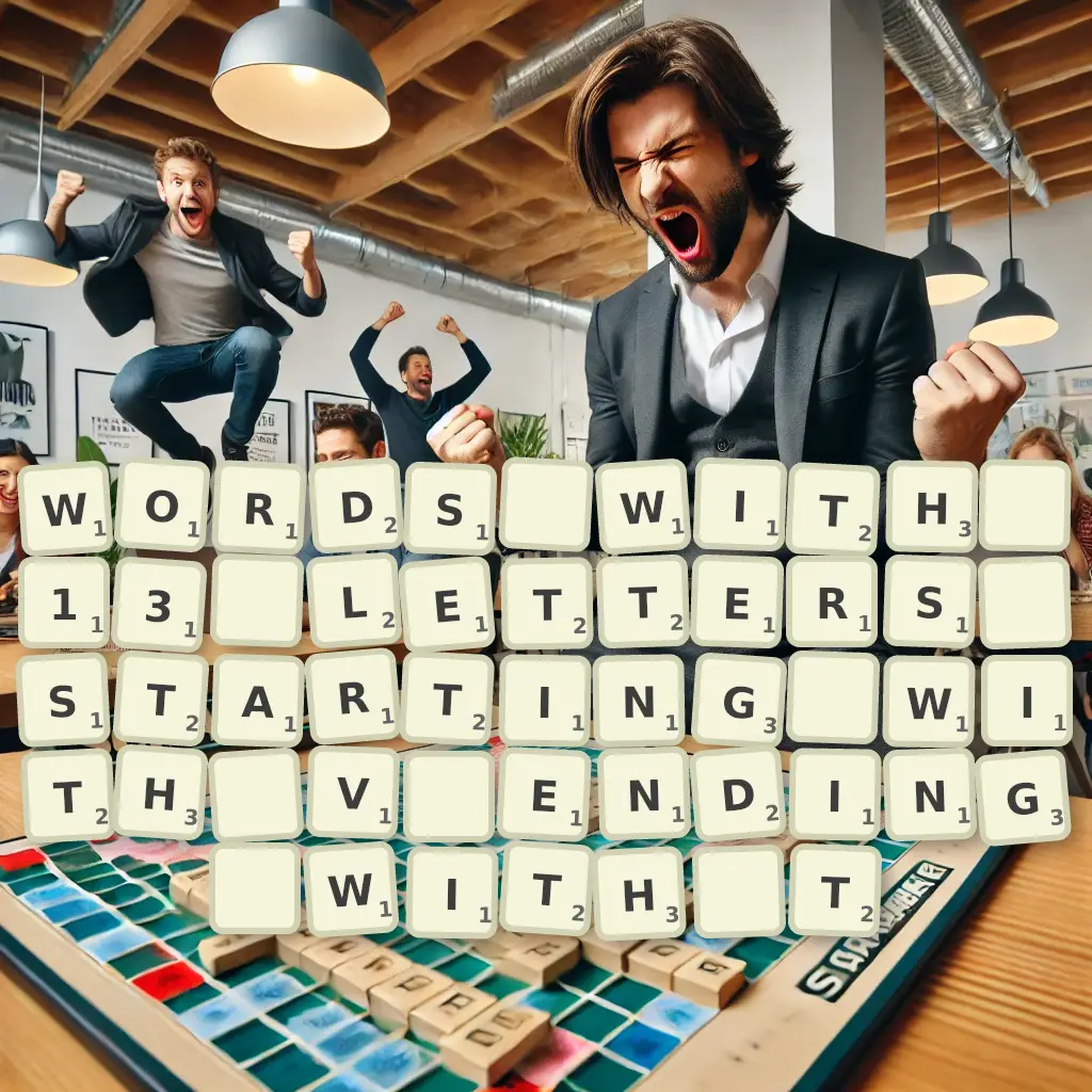 List of words with 13 letters, starting with V, ending with T Words with 13 letters, starting with V, ending with T