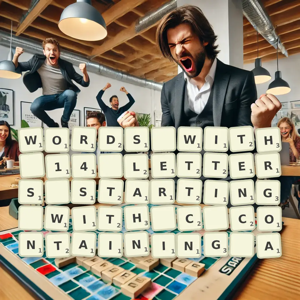 List of words with 14 letters, starting with C, containing A Words with 14 letters, starting with C, containing A