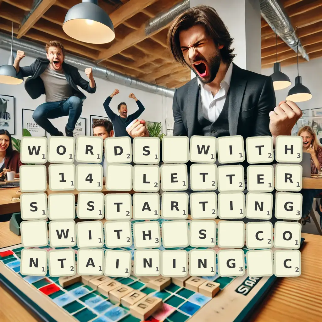 List of words with 14 letters, starting with S, containing C Words with 14 letters, starting with S, containing C