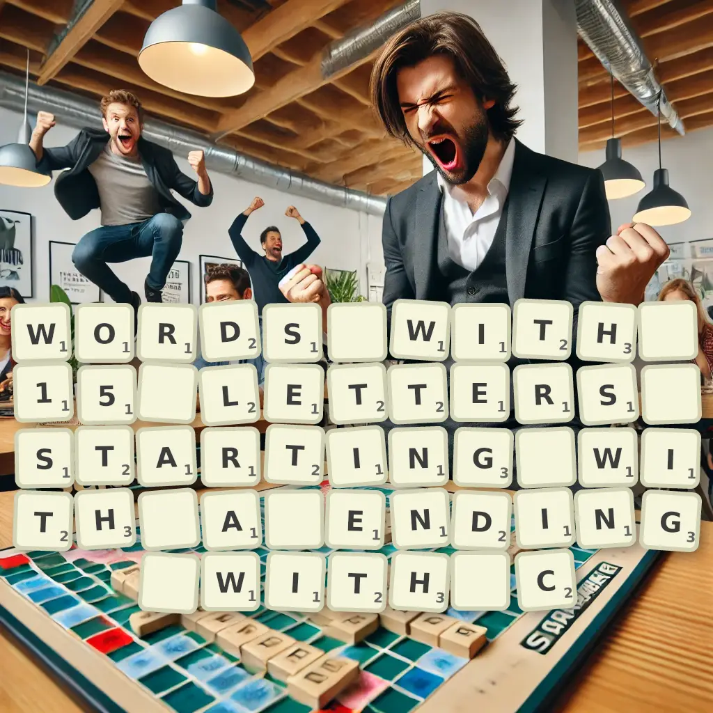 List of words with 15 letters, starting with A, ending with C Words with 15 letters, starting with A, ending with C