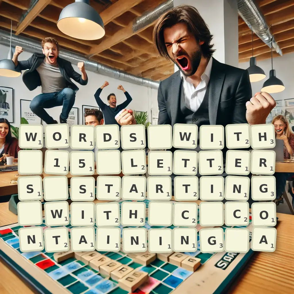List of words with 15 letters, starting with C, containing A Words with 15 letters, starting with C, containing A