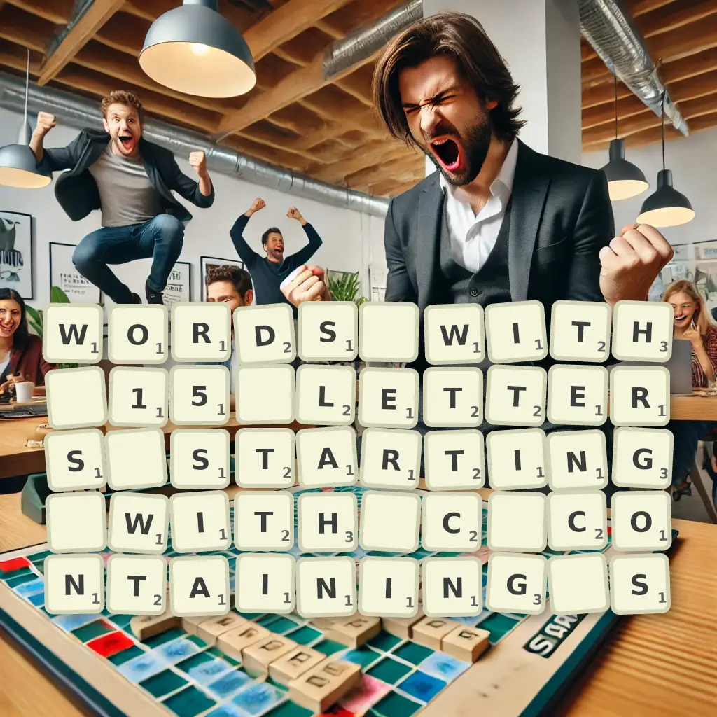 List of words with 15 letters, starting with C, containing S Words with 15 letters, starting with C, containing S