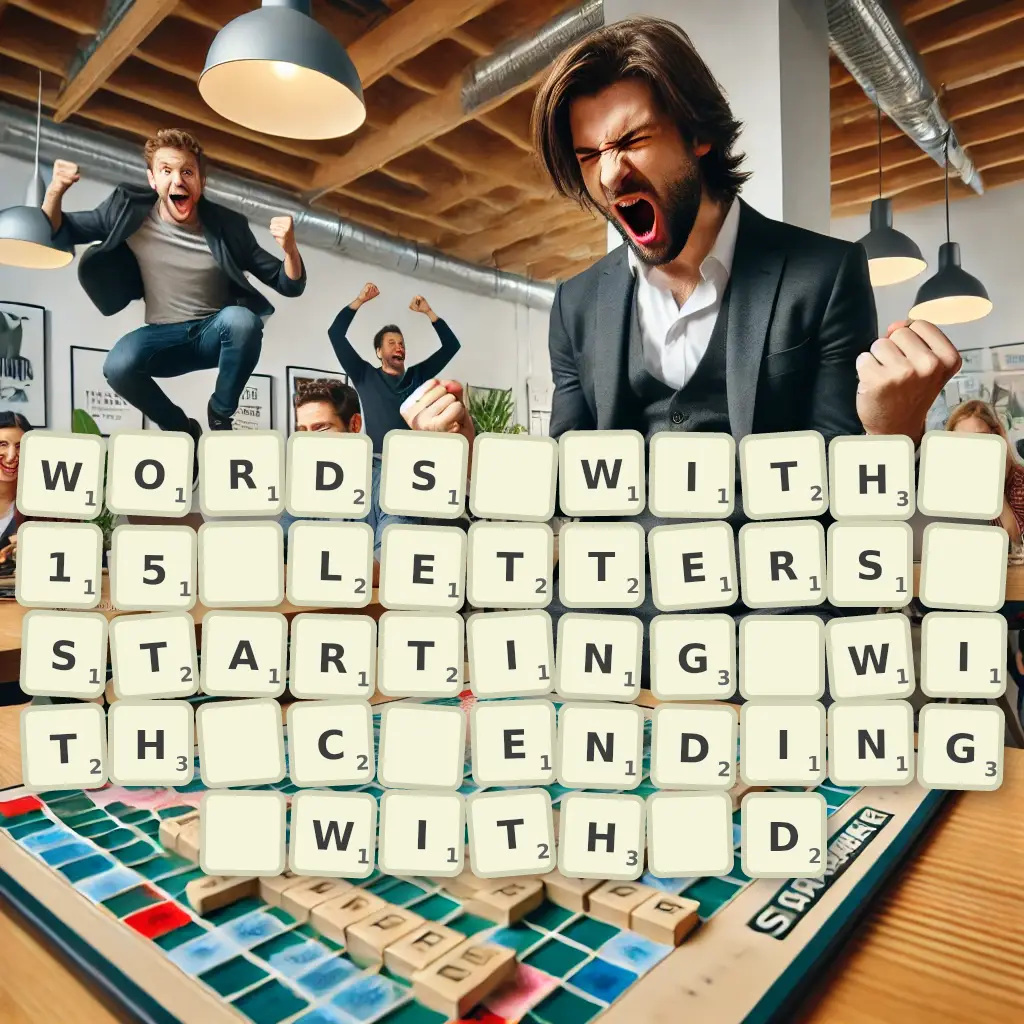 List of words with 15 letters, starting with C, ending with D Words with 15 letters, starting with C, ending with D