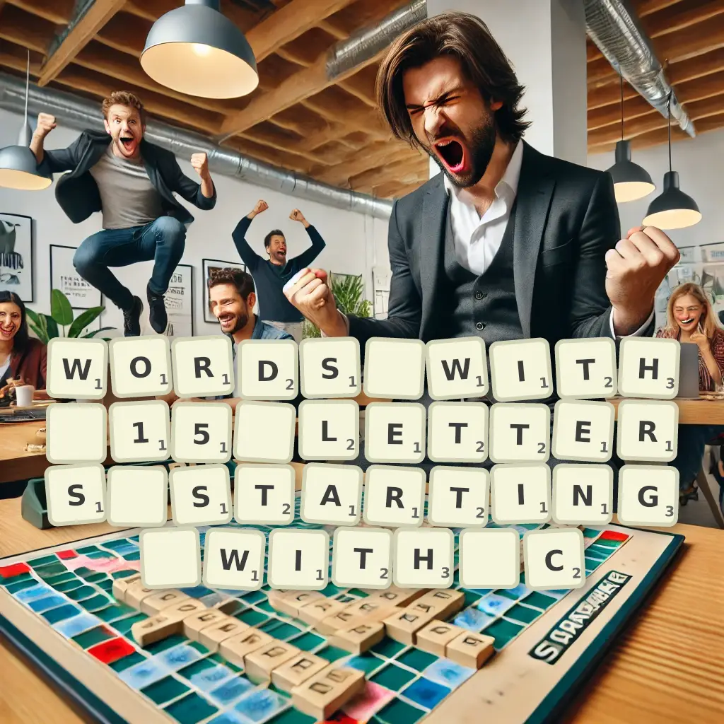 List of words with 15 letters, starting with C Words with 15 letters, starting with C