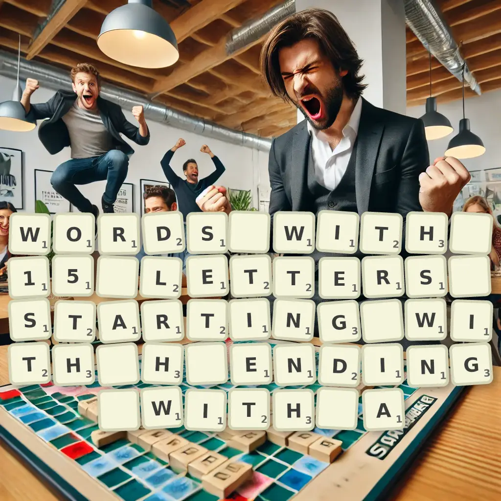List of words with 15 letters, starting with H, ending with A Words with 15 letters, starting with H, ending with A