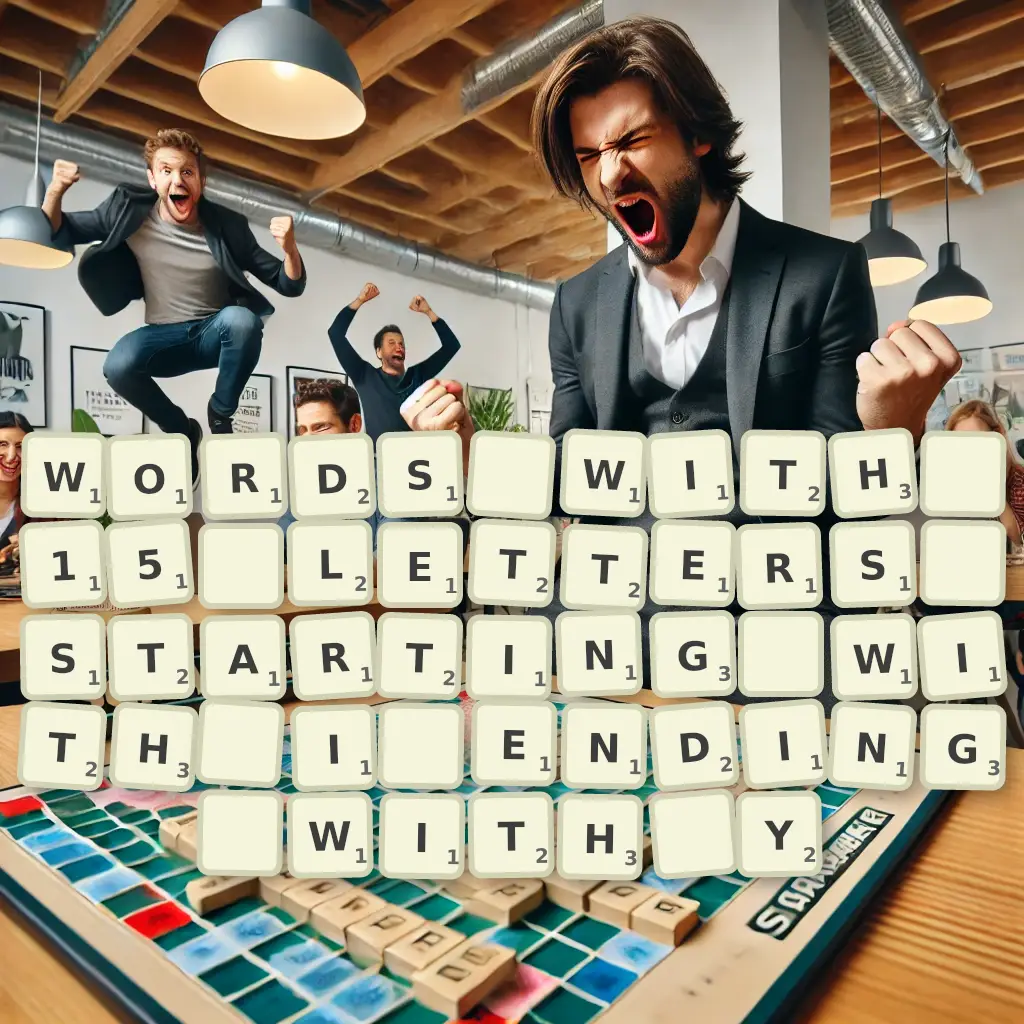 Words with 15 letters, starting with I, ending with Y
