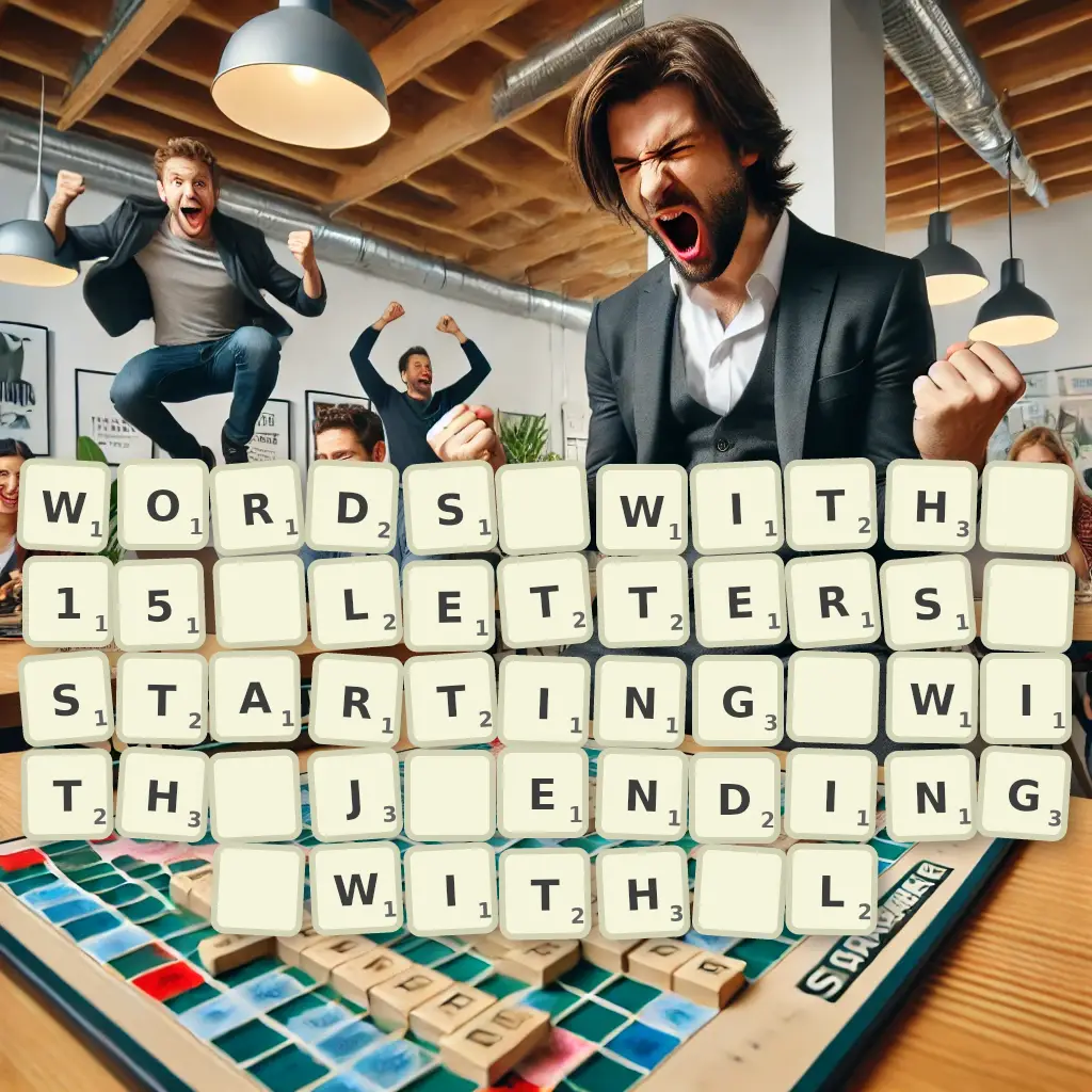 List of words with 15 letters, starting with J, ending with L Words with 15 letters, starting with J, ending with L