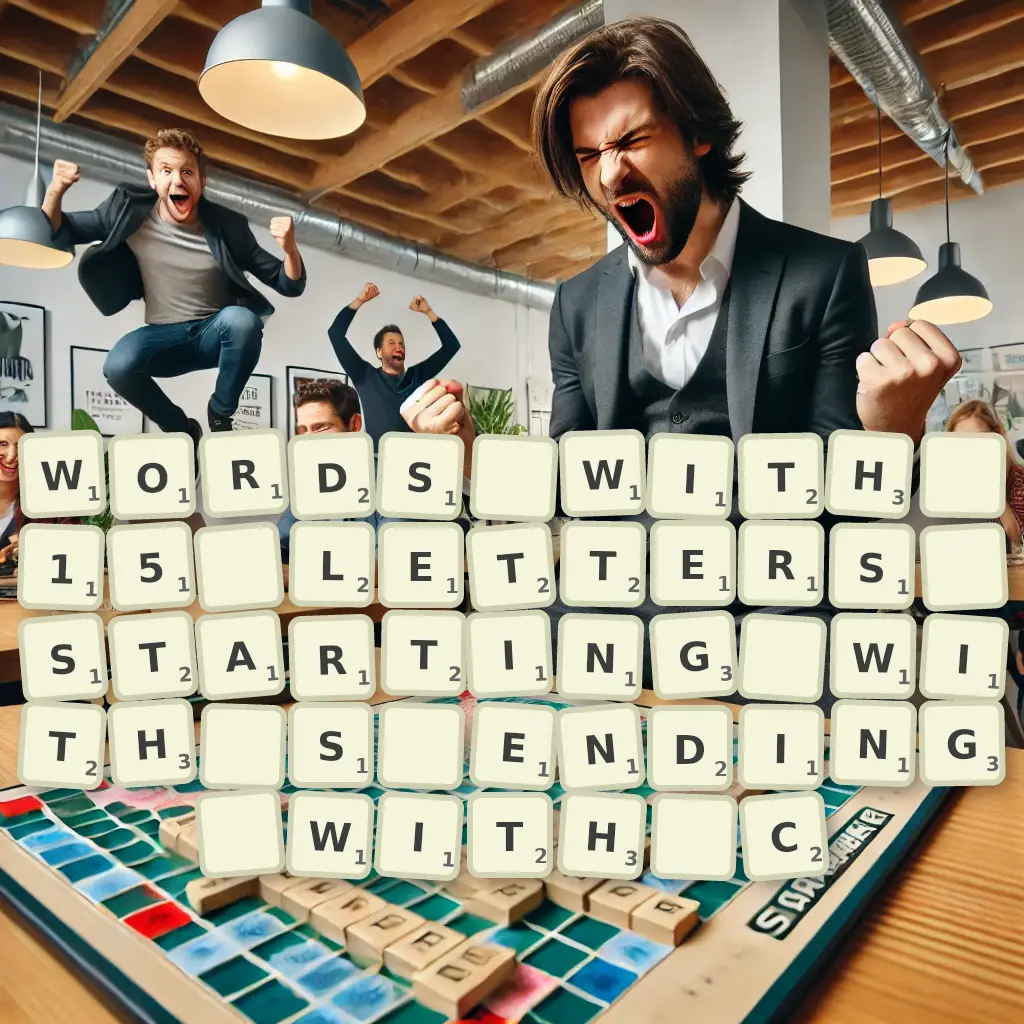 List of words with 15 letters, starting with S, ending with C Words with 15 letters, starting with S, ending with C