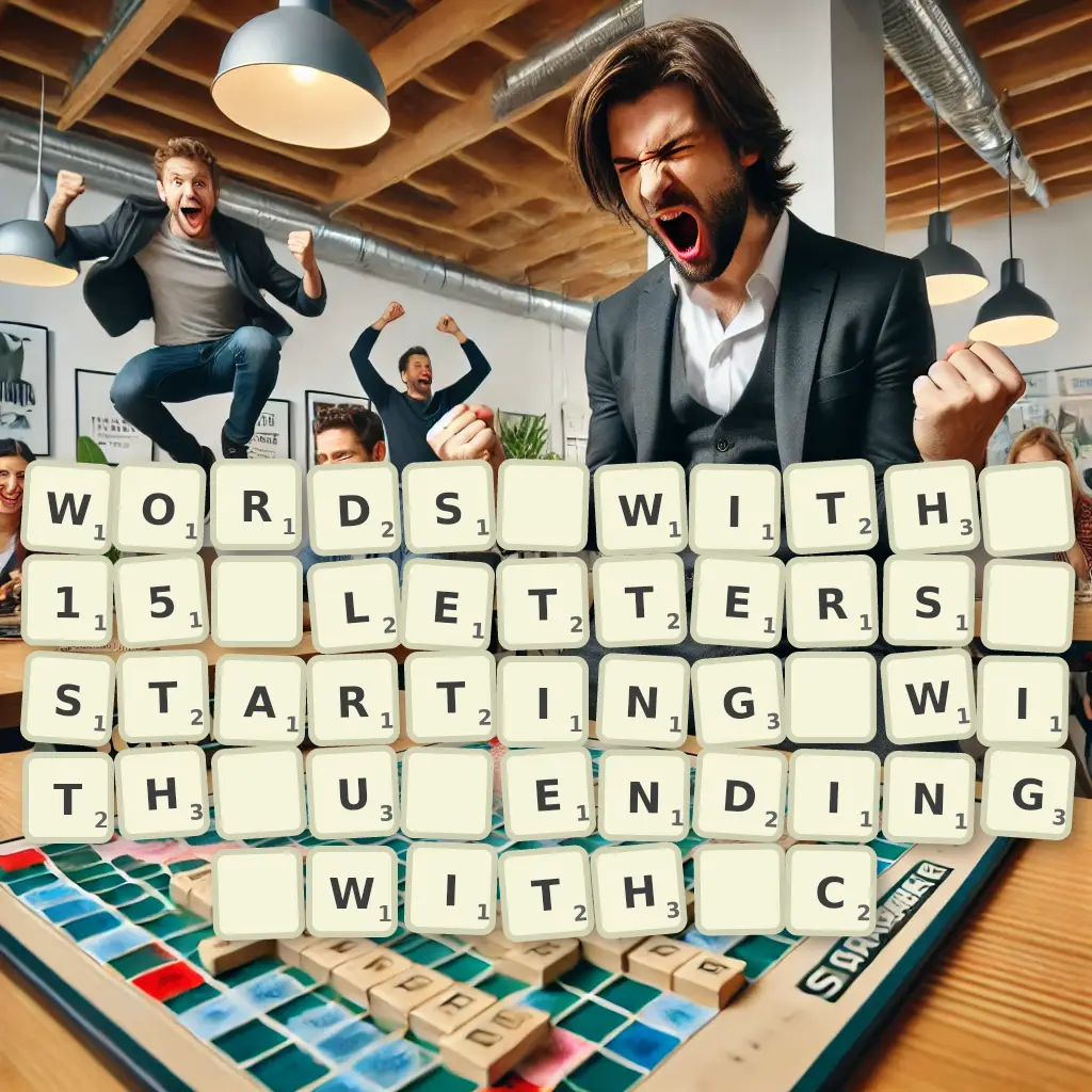 List of words with 15 letters, starting with U, ending with C Words with 15 letters, starting with U, ending with C
