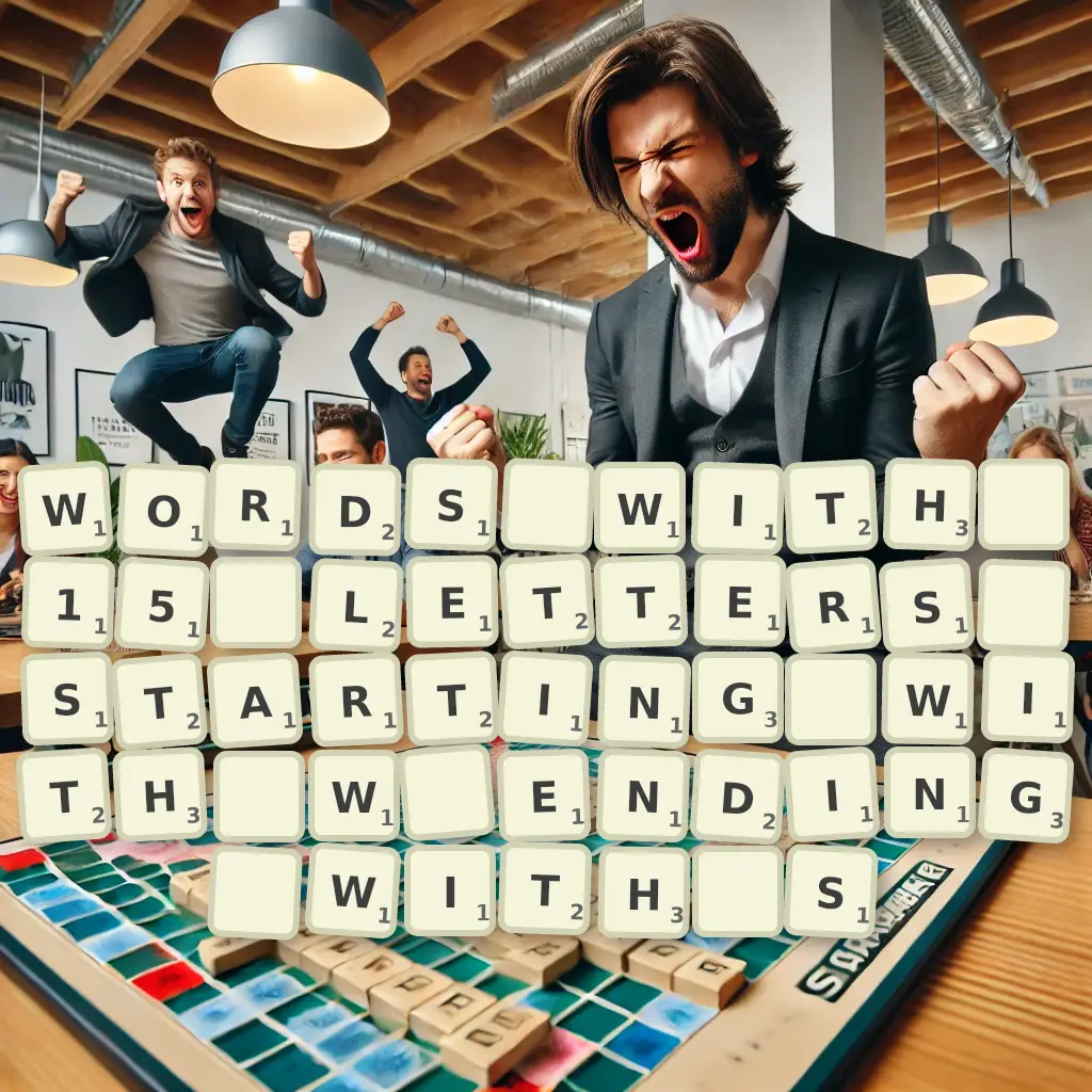 List of words with 15 letters, starting with W, ending with S Words with 15 letters, starting with W, ending with S