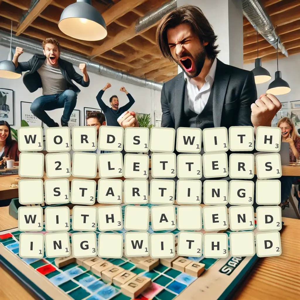 List of words with 2 letters, starting with A, ending with D Words with 2 letters, starting with A, ending with D