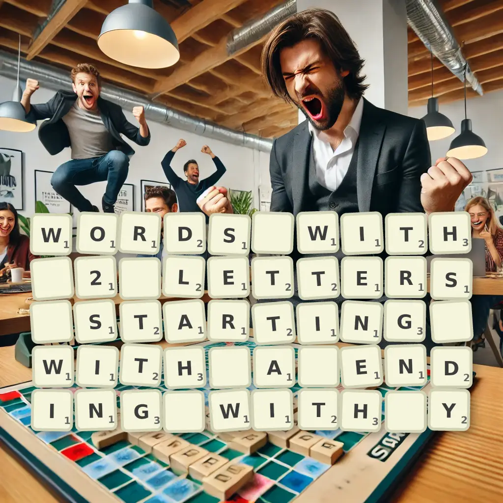 List of words with 2 letters, starting with A, ending with Y Words with 2 letters, starting with A, ending with Y