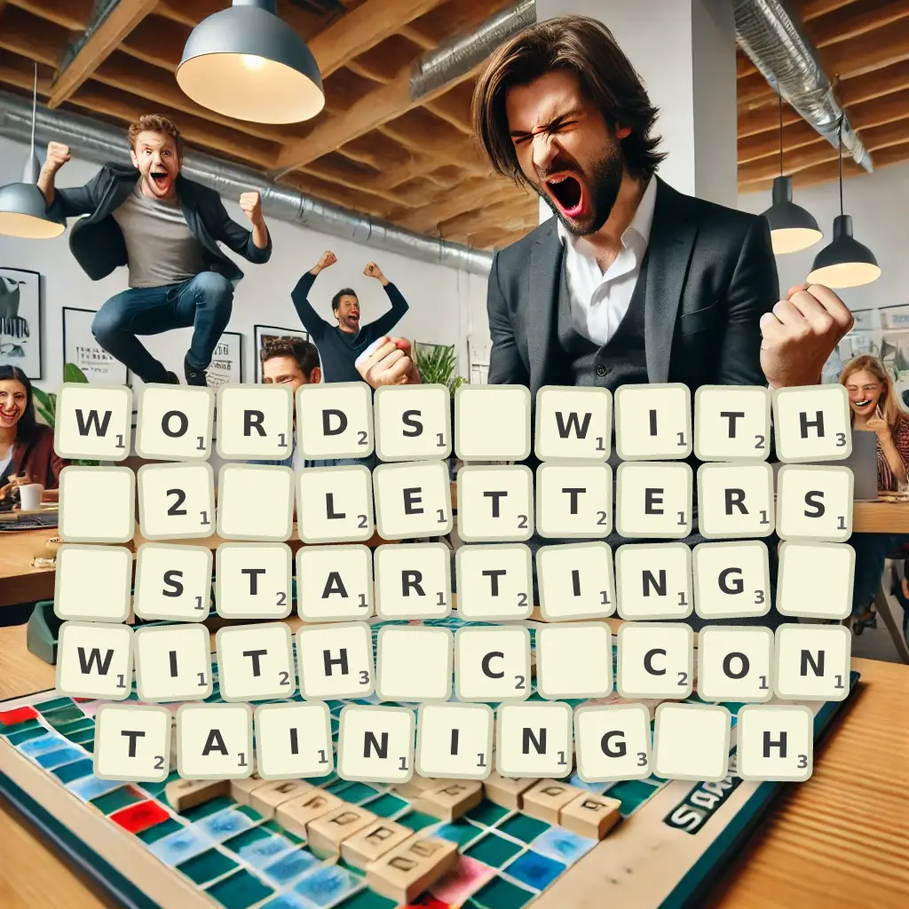 List of words with 2 letters, starting with C, containing H Words with 2 letters, starting with C, containing H