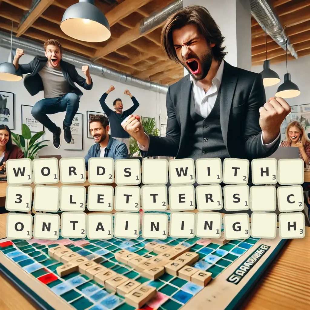 List of words with 3 letters, containing H Words with 3 letters, containing H