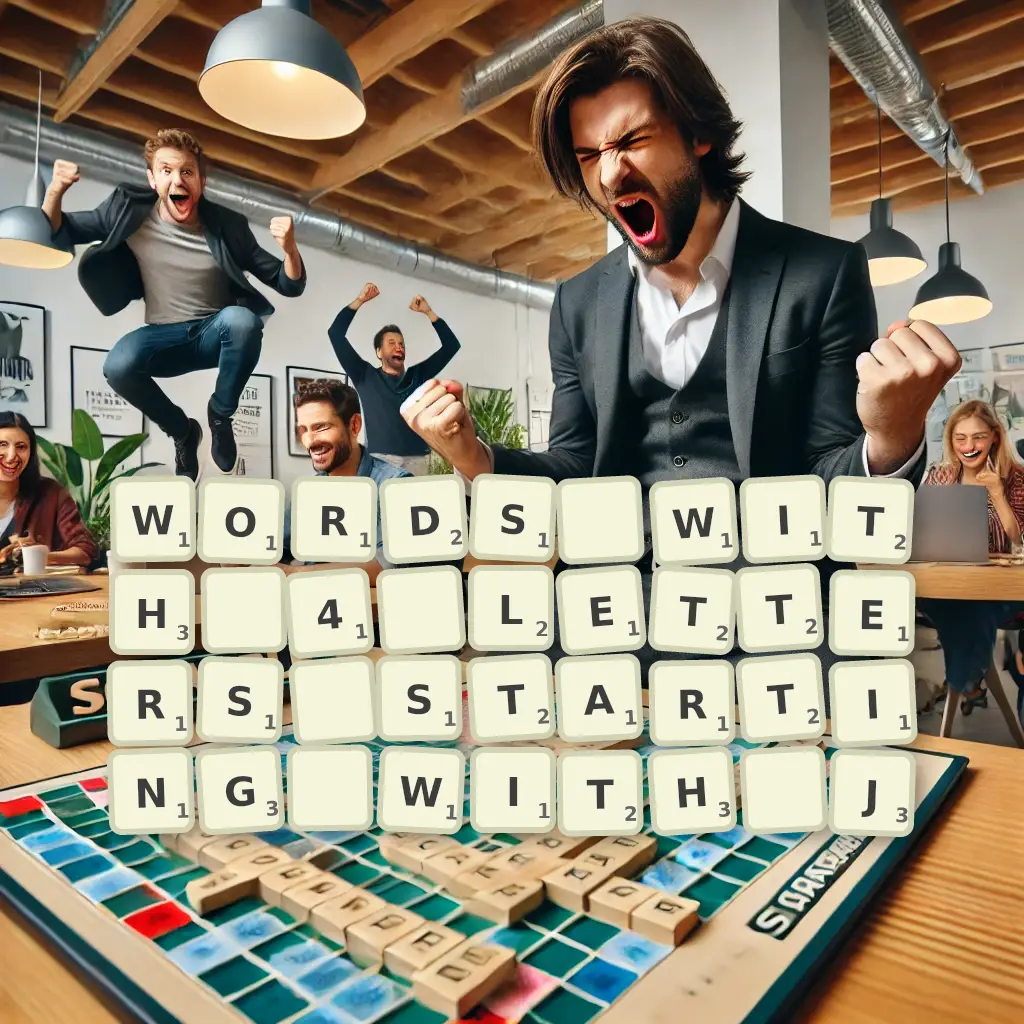 List of words with 4 letters, starting with J Words with 4 letters, starting with J