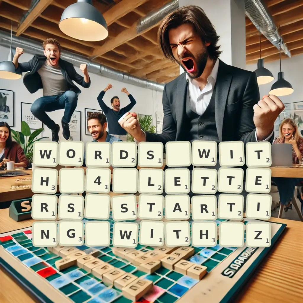 List of words with 4 letters, starting with Z Words with 4 letters, starting with Z