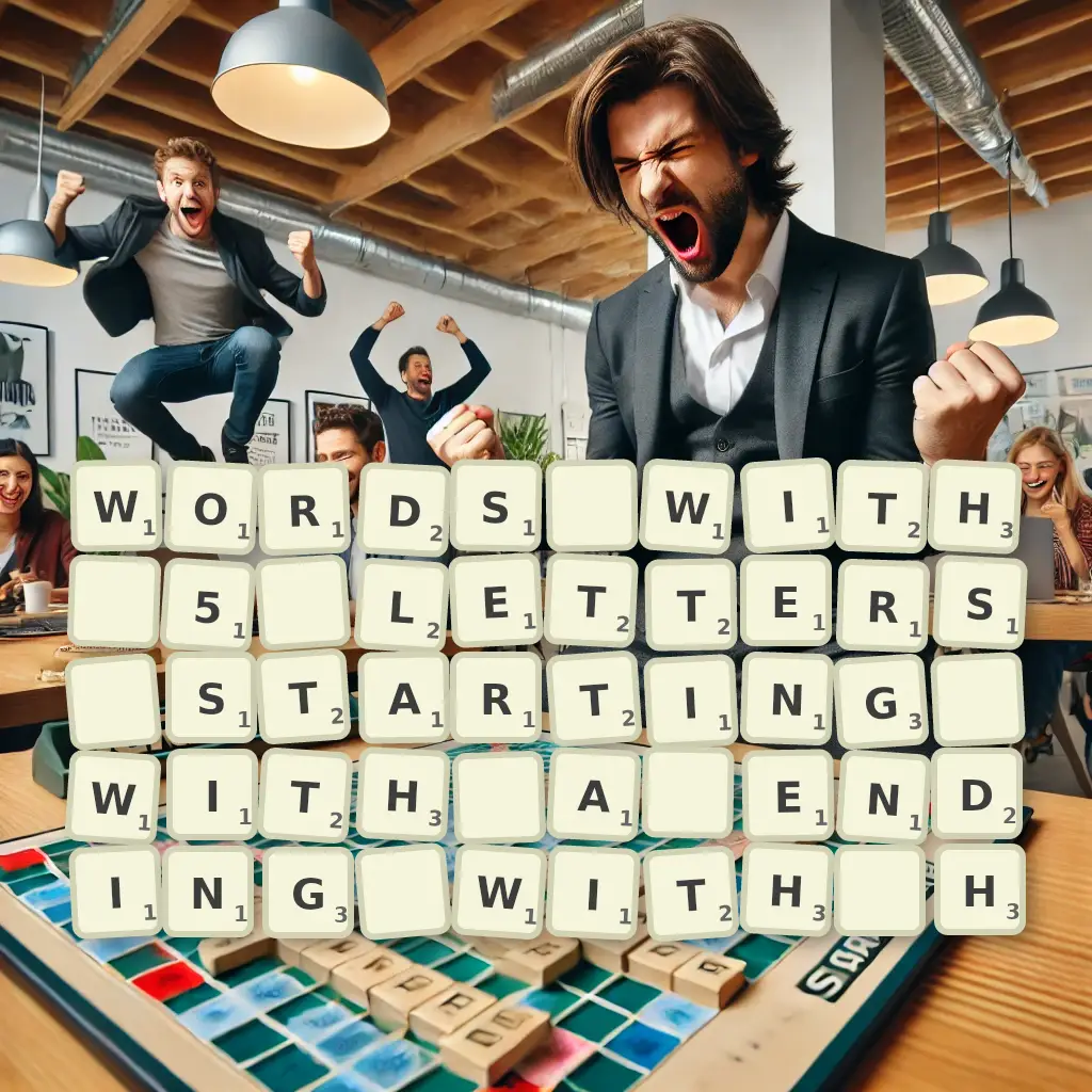 List of words with 5 letters, starting with A, ending with H Words with 5 letters, starting with A, ending with H