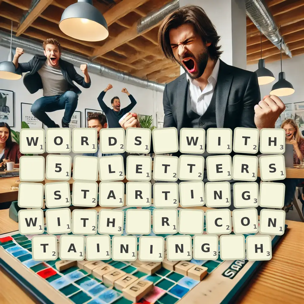 List of words with 5 letters, starting with R, containing H Words with 5 letters, starting with R, containing H