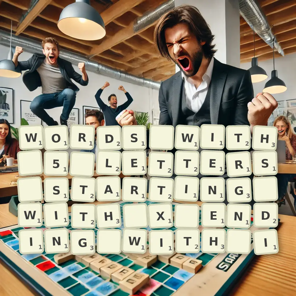 List of words with 5 letters, starting with X, ending with I Words with 5 letters, starting with X, ending with I