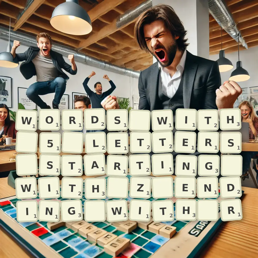 List of words with 5 letters, starting with Z, ending with R Words with 5 letters, starting with Z, ending with R